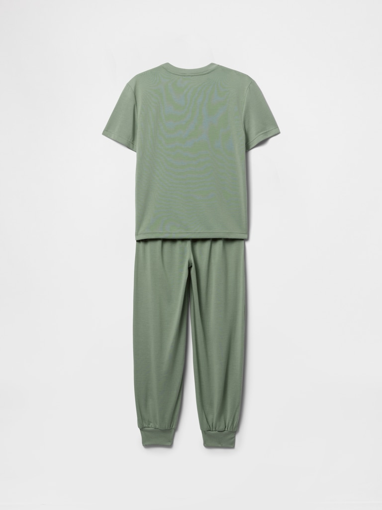 Kids Recycled PJ Jogger Set