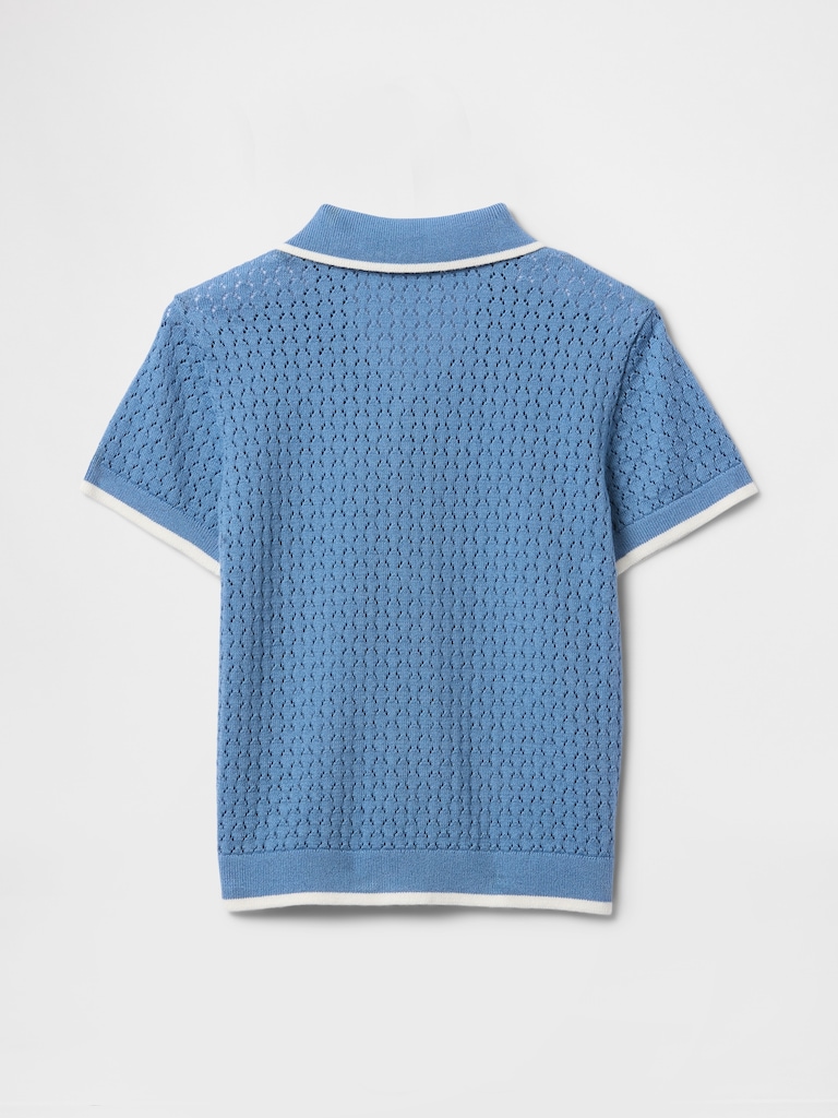 Baby & Toddler Textured Sweater Shirt