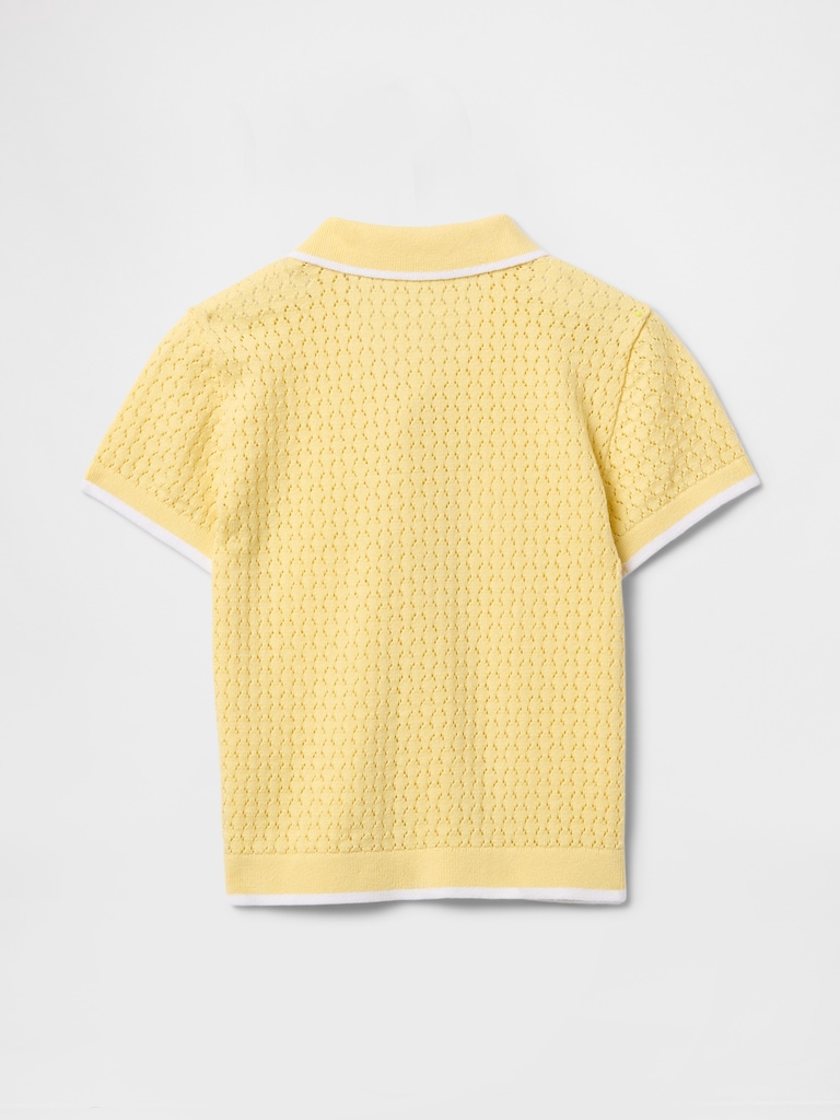 Baby & Toddler Textured Sweater Shirt