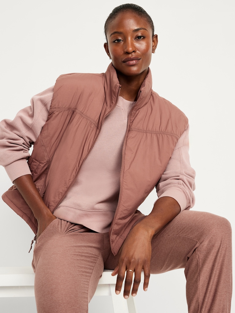 Water-Repellent Zip Vest