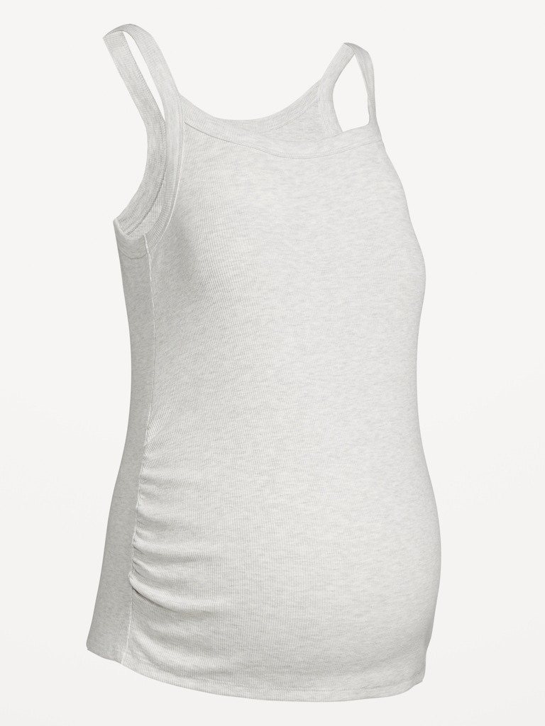 Maternity Ribbed Cami Tank Top