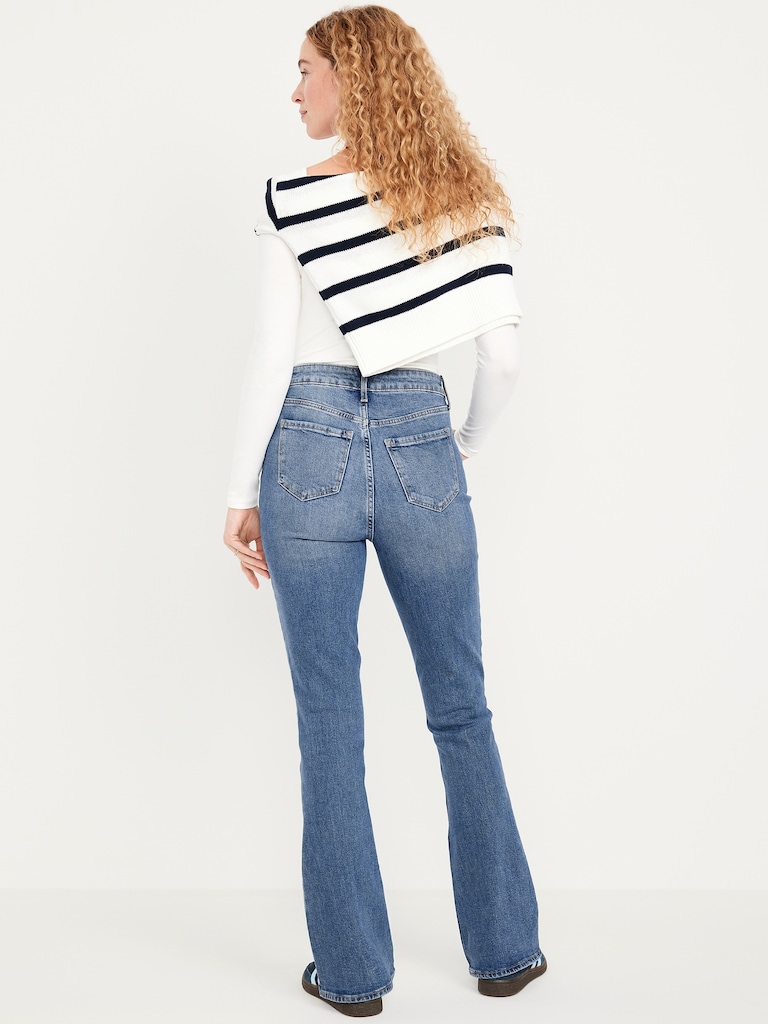 Extra High-Waisted Flare Jeans