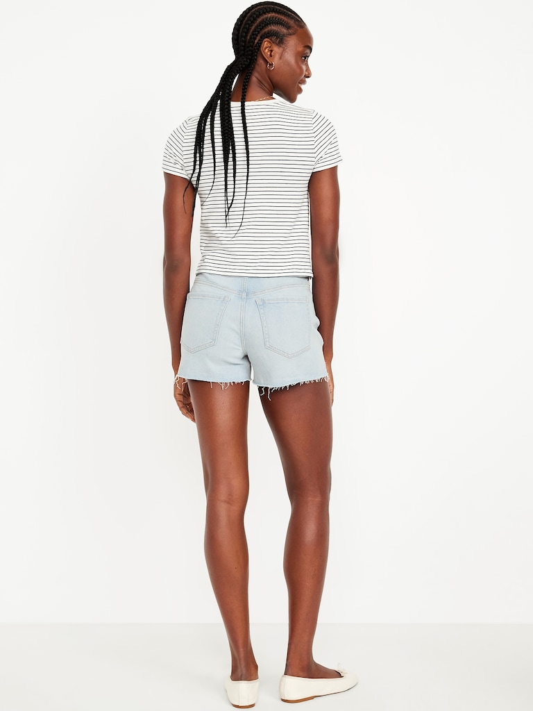 High-Waisted OG Jean Cut-Off Shorts