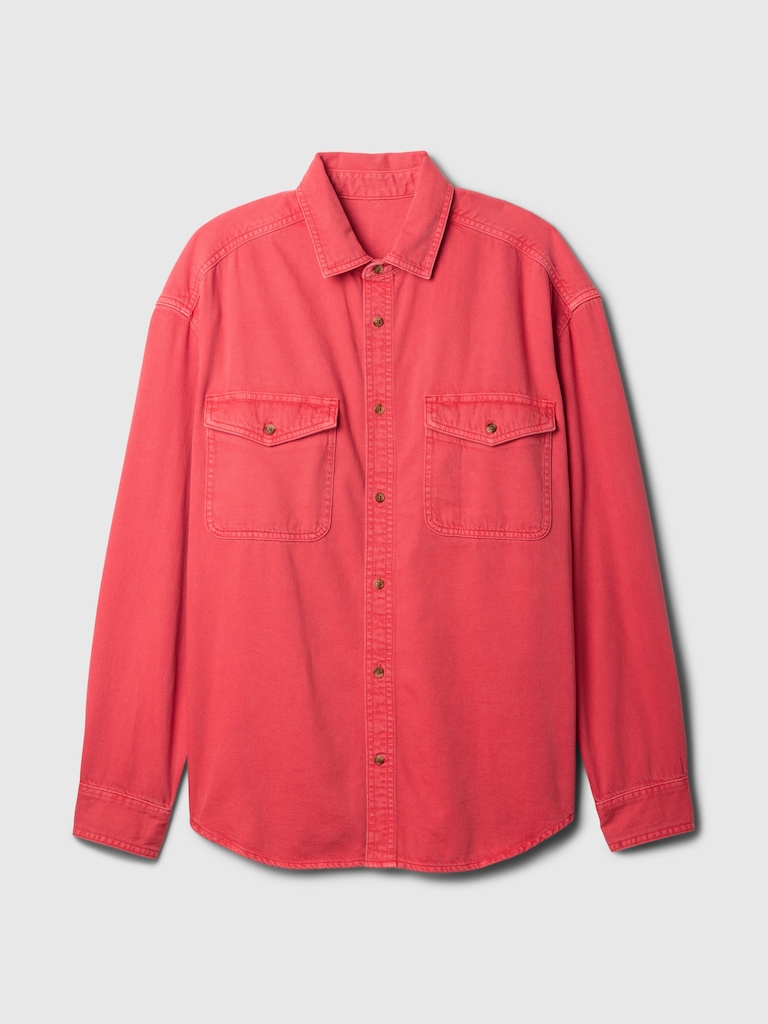 UltraSoft Denim Big Shirt