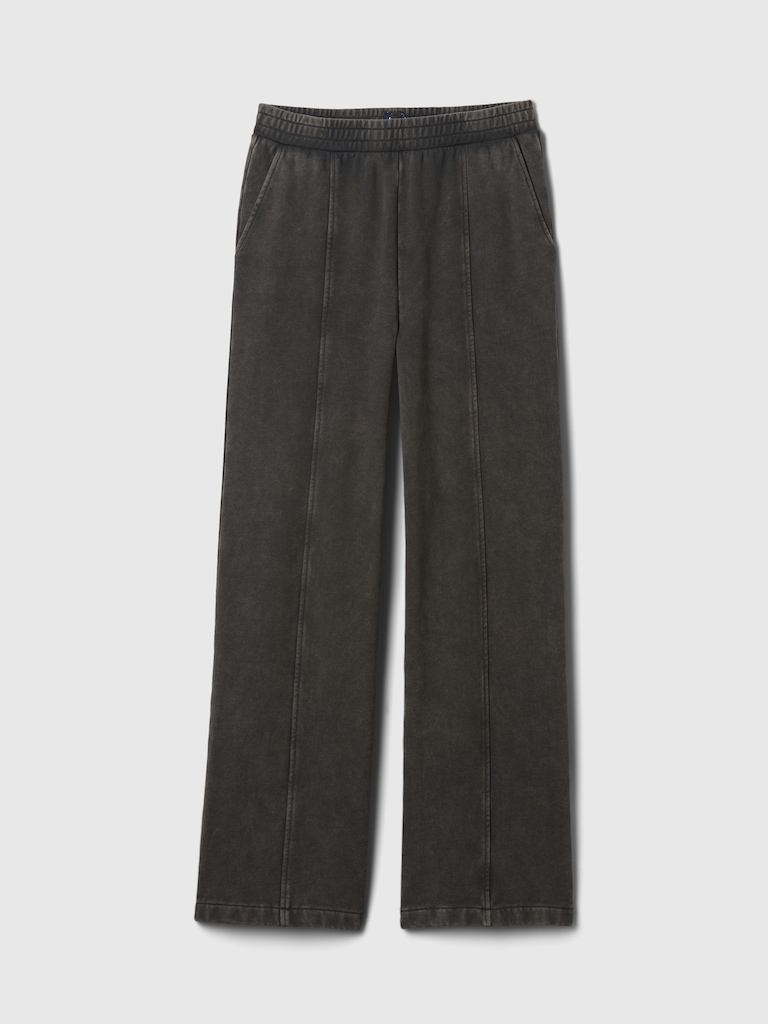 Heavyweight French Terry Seamed Straight Sweatpants