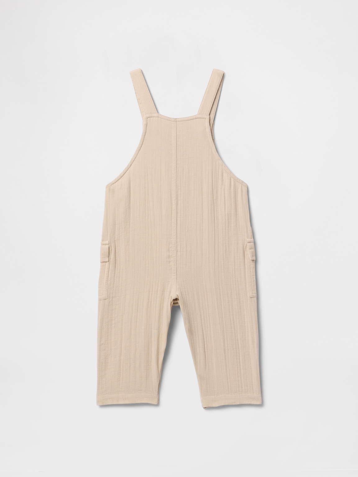 Baby Crinkle Gauze Overalls