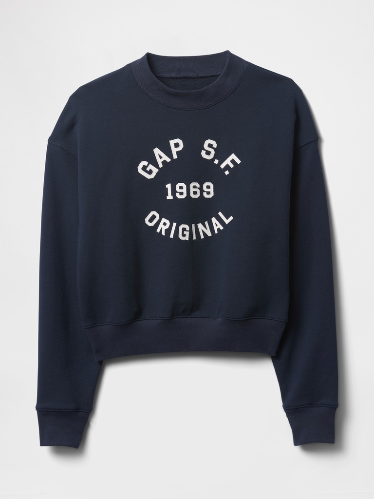 Heavyweight French Terry Crop Sweatshirt