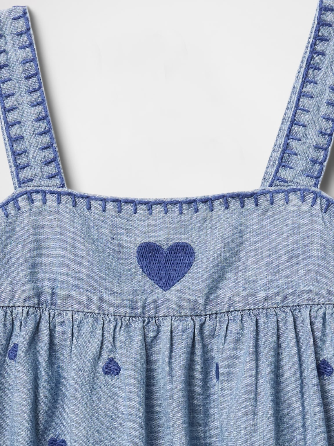 Baby & Toddler Chambray Heart Outfit Set