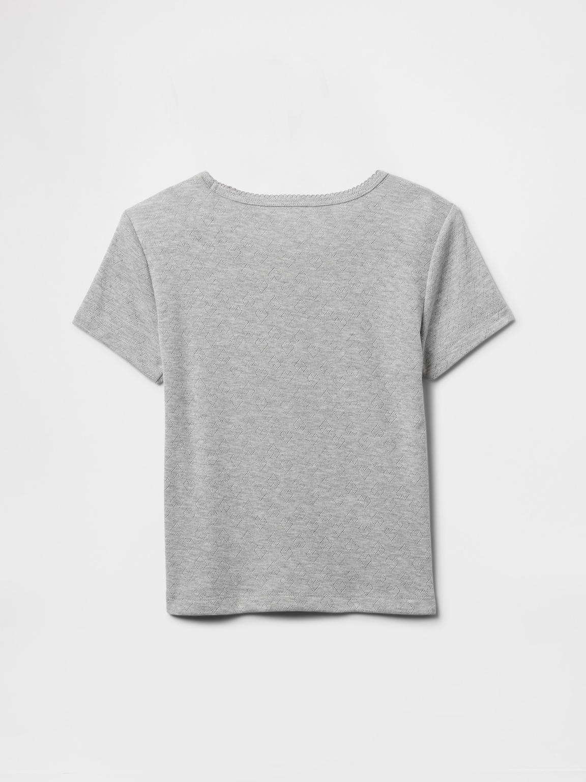 Kids Recycled Pointelle PJ T-Shirt