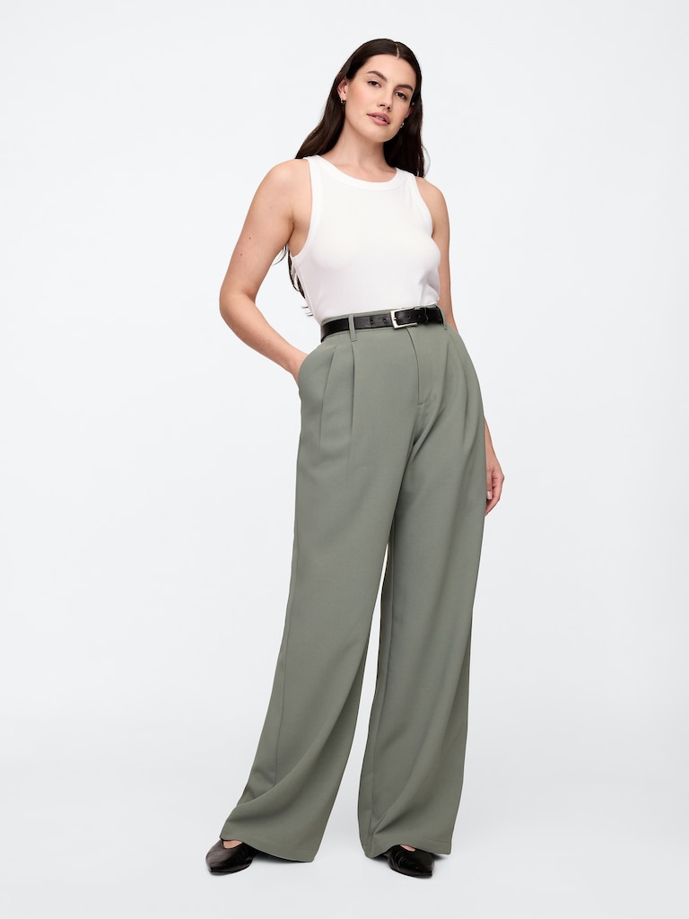 Easy Crepe Trousers