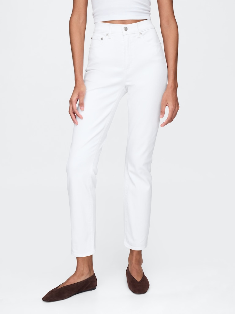 High Rise Vintage Slim Jeans