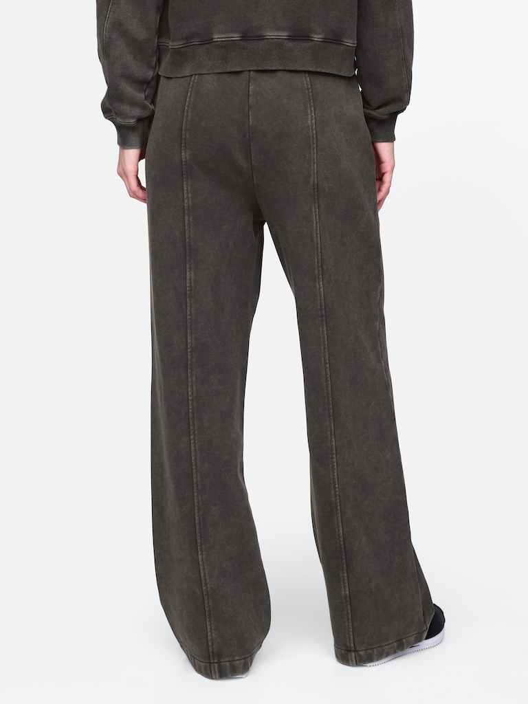 Heavyweight French Terry Seamed Straight Sweatpants