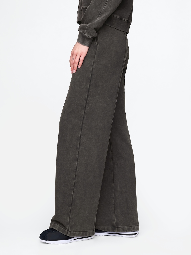Heavyweight French Terry Seamed Straight Sweatpants