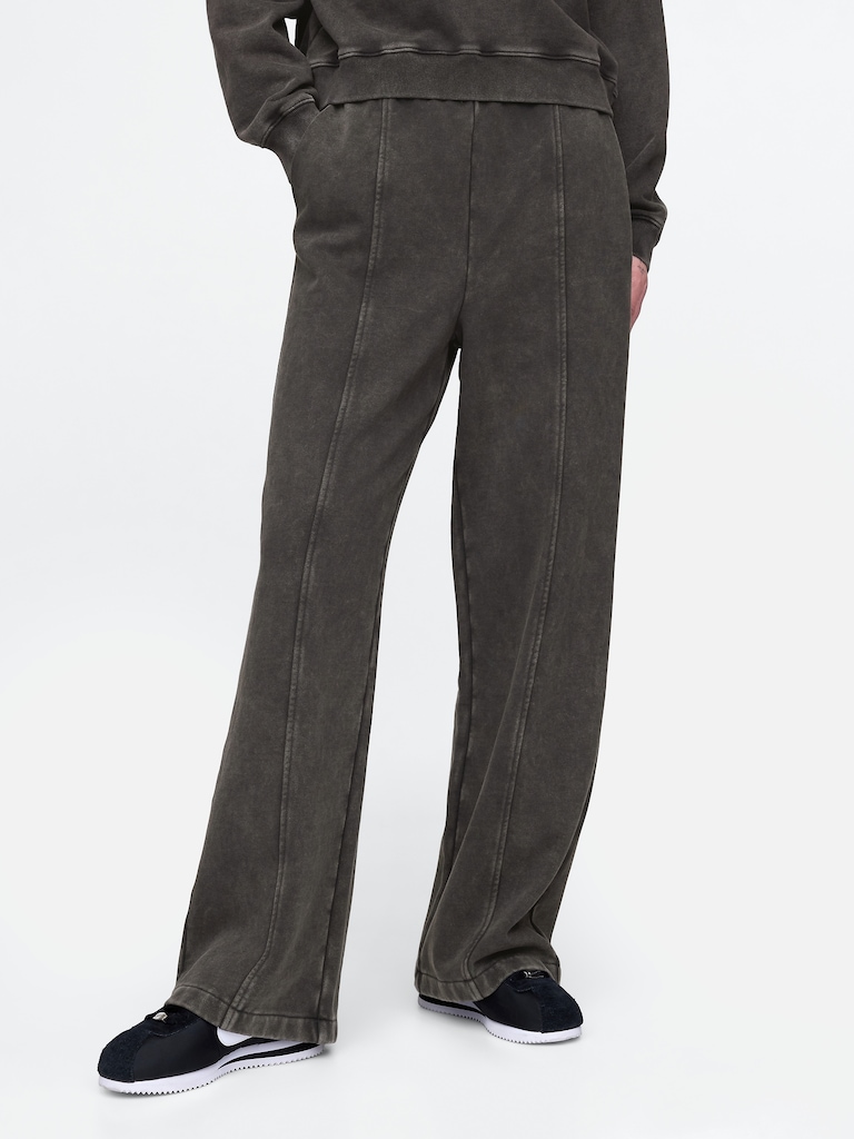 Heavyweight French Terry Seamed Straight Sweatpants