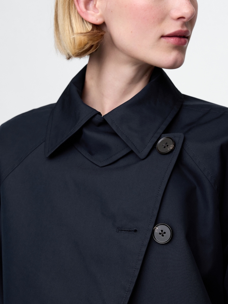Asymmetrical Trench Jacket