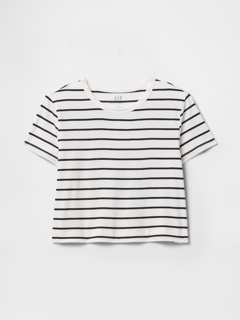 Organic Cotton VintageSoft Crop T-Shirt