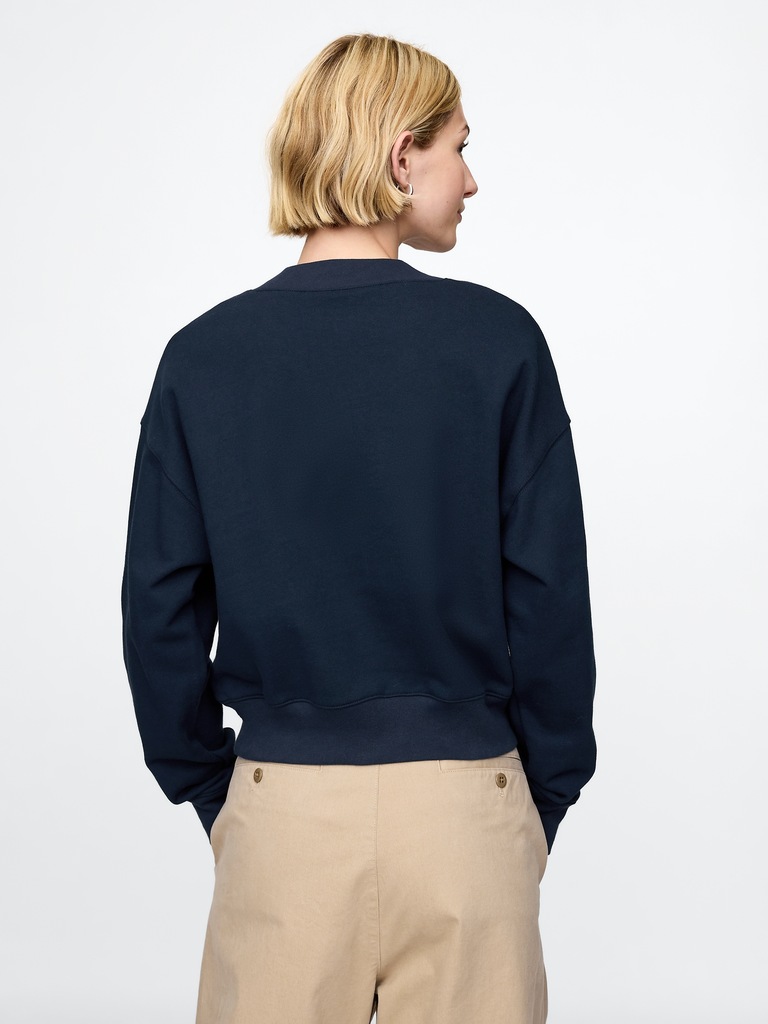 Heavyweight French Terry Crop Sweatshirt