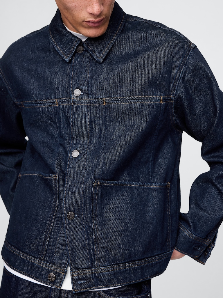 UltraSoft Boxy Icon Denim Jacket