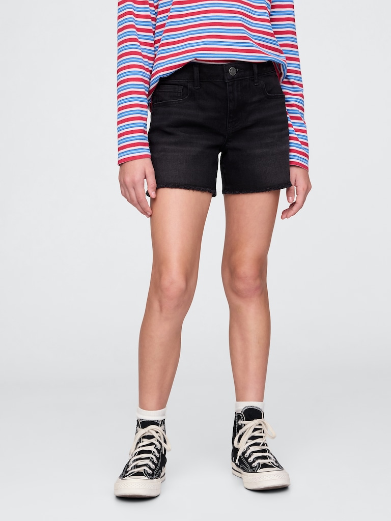 Kids Midi Denim Shorts