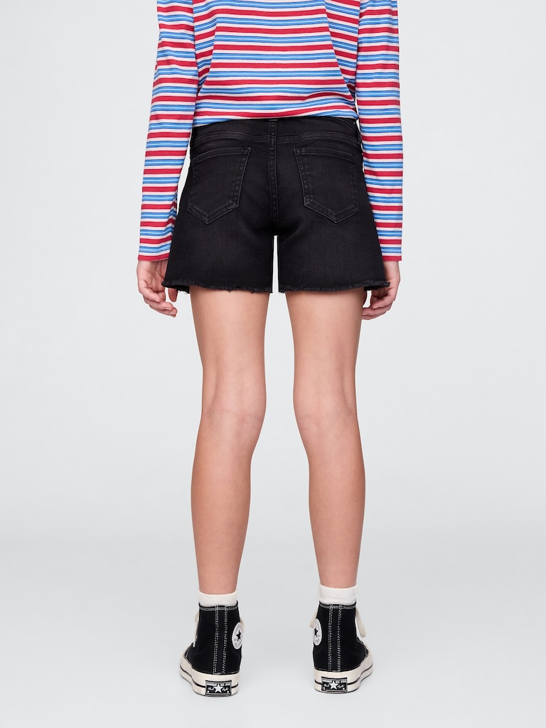 Kids Midi Denim Shorts
