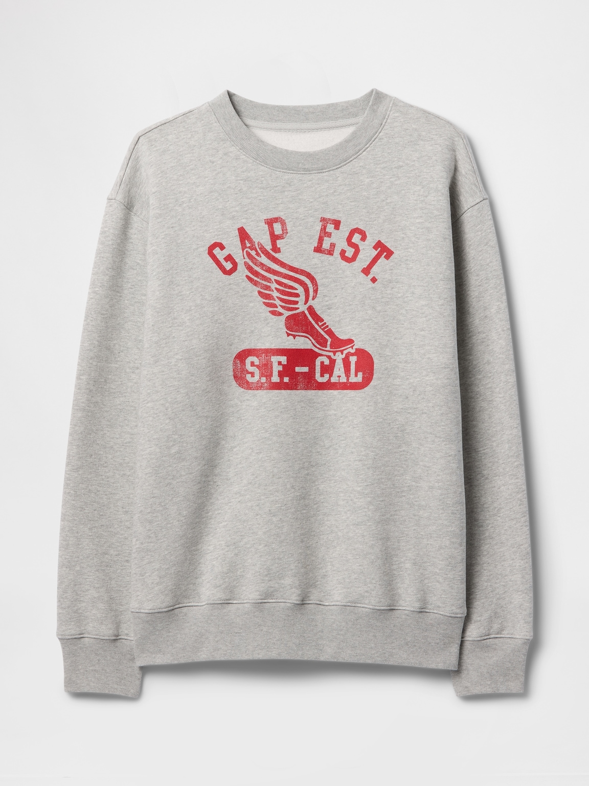 VintageSoft Gap Logo Tunic Sweatshirt