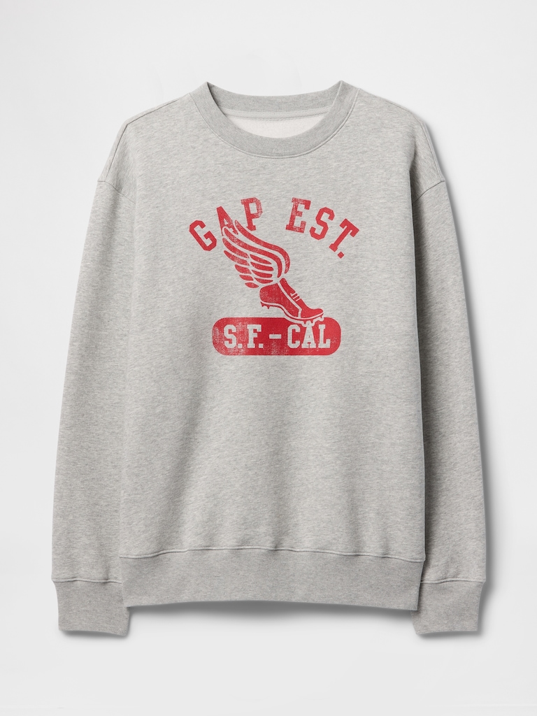 VintageSoft Gap Logo Tunic Sweatshirt