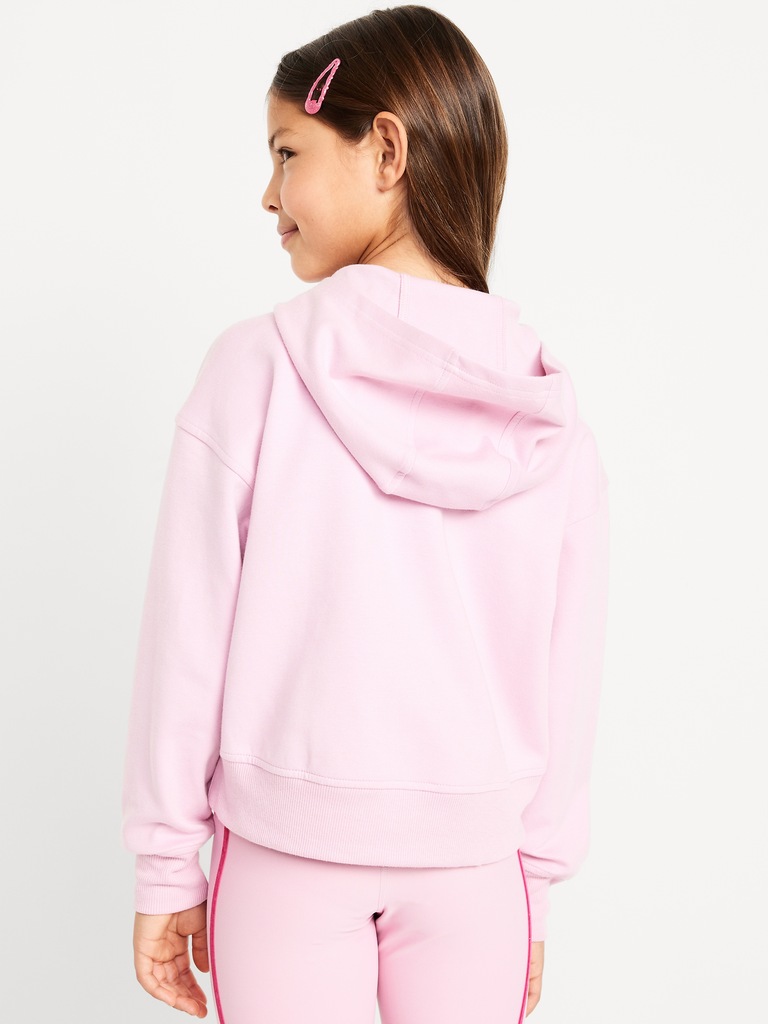 Dynamic Fleece Zip-Front Performance Hoodie for Girls
