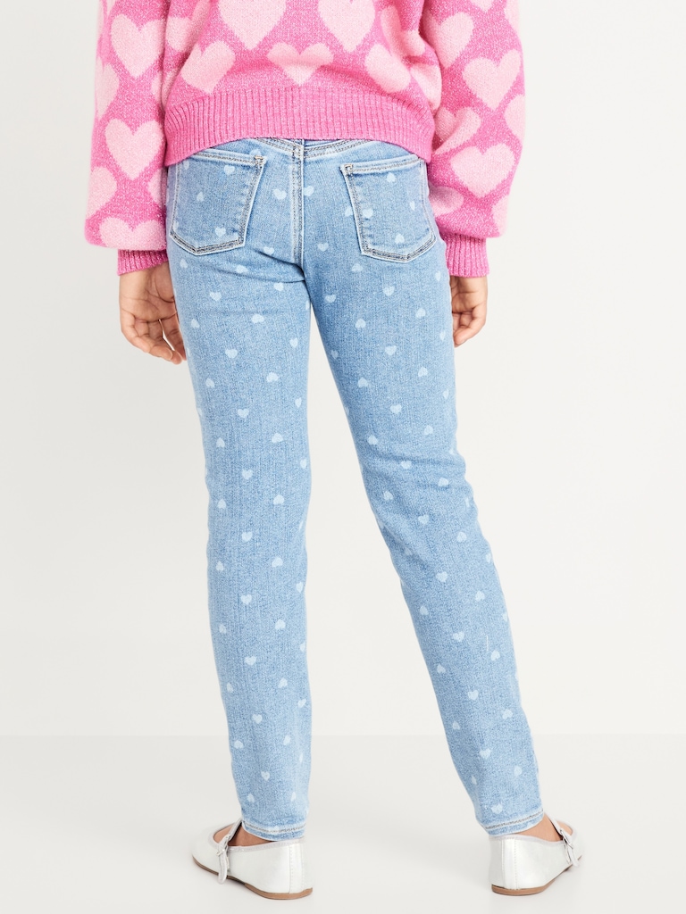 High-Waisted Rockstar 360° Stretch Jeggings for Girls