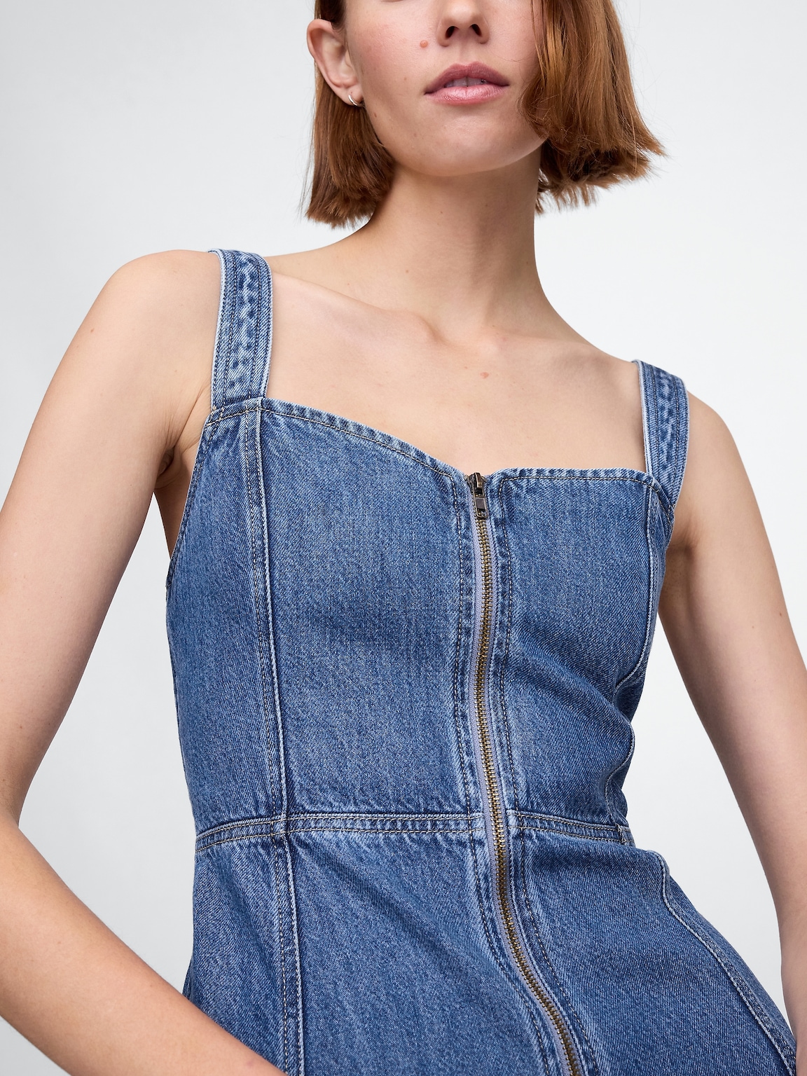 UltraSoft Denim Maxi Dress