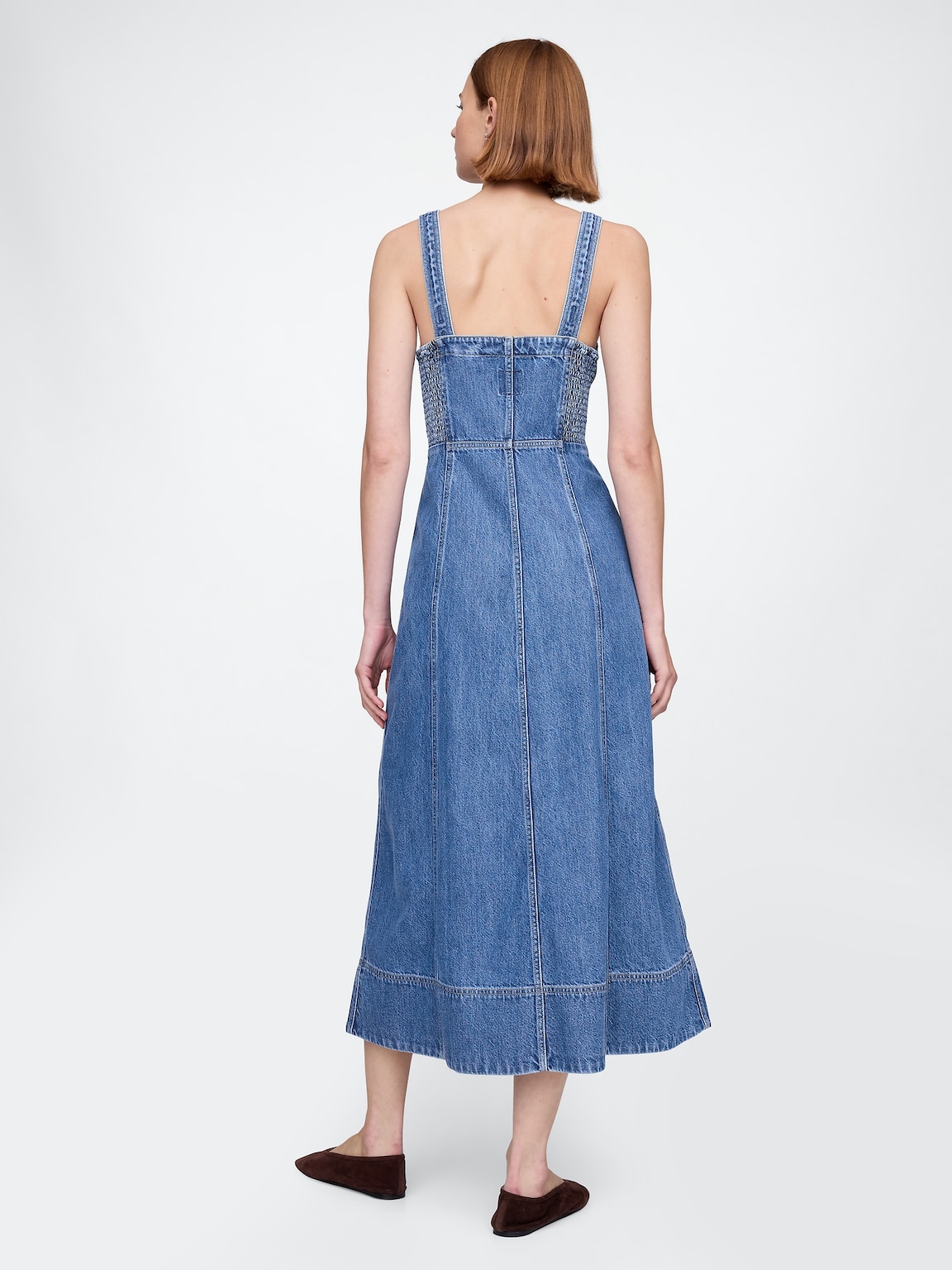 UltraSoft Denim Maxi Dress