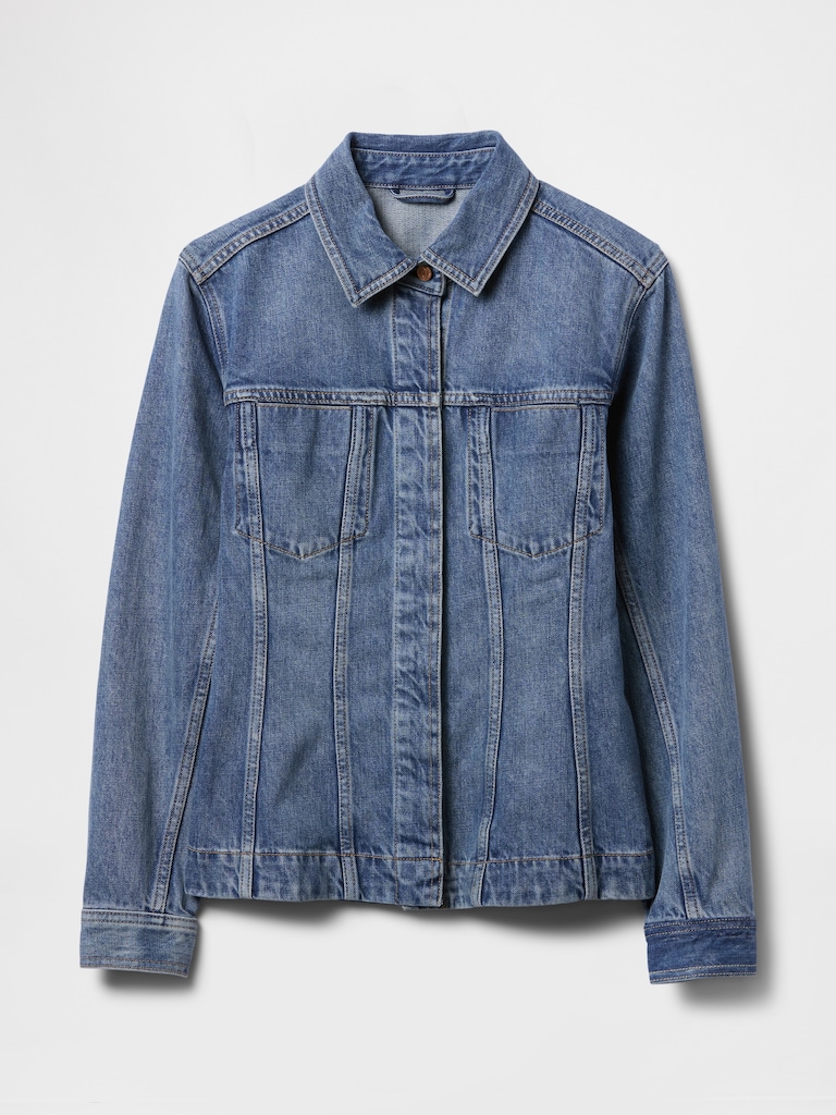 Longline Denim Jacket