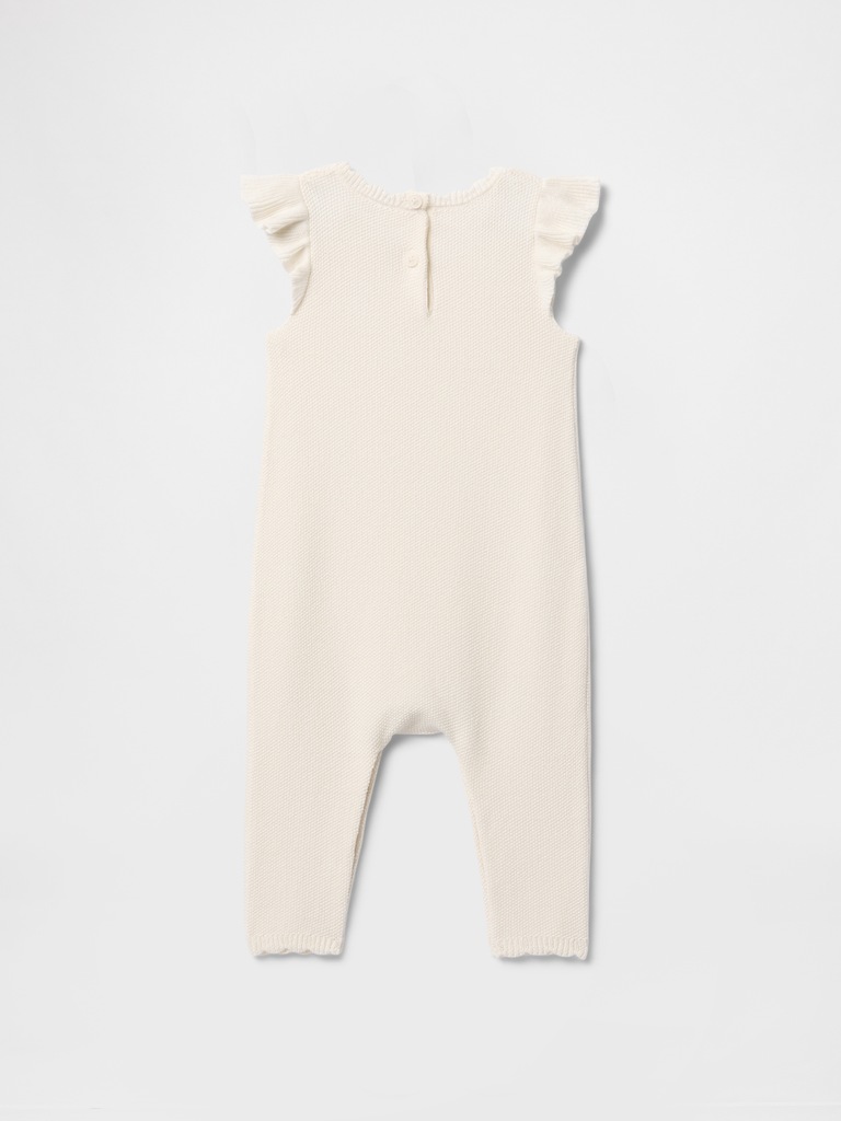 Baby Ruffle Sweater One-Piece