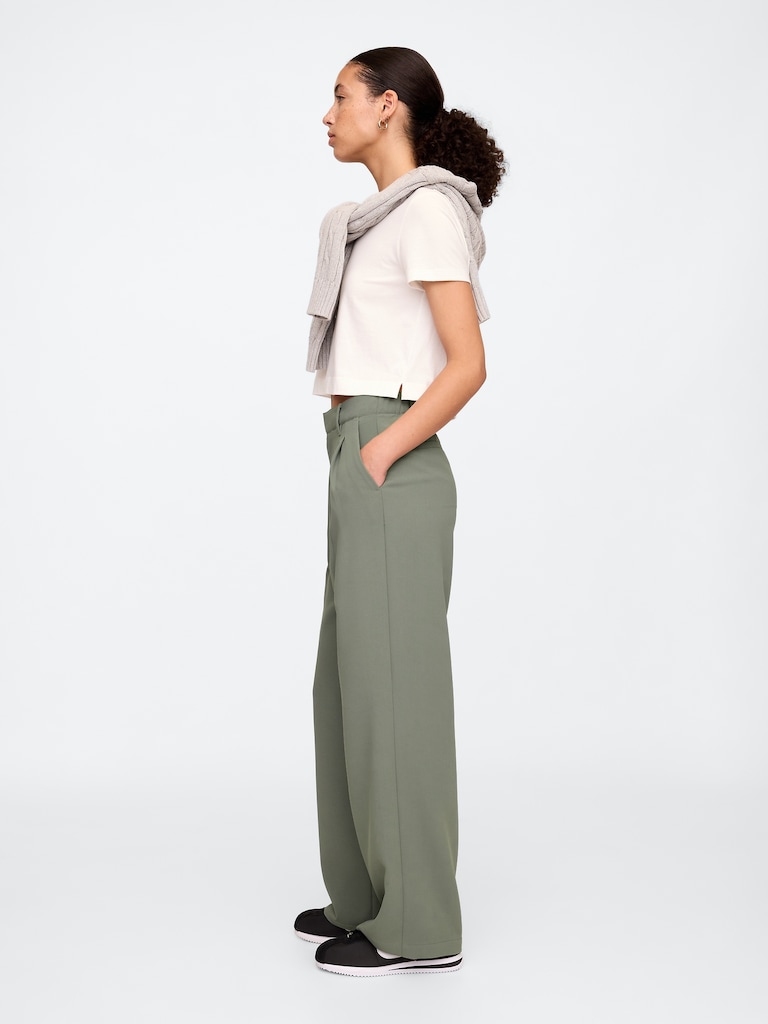 Easy Crepe Trousers