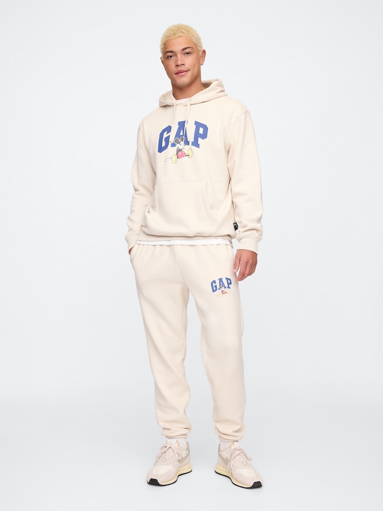 Gap × Disney Mickey Mouse Relaxed Gap Logo Hoodie