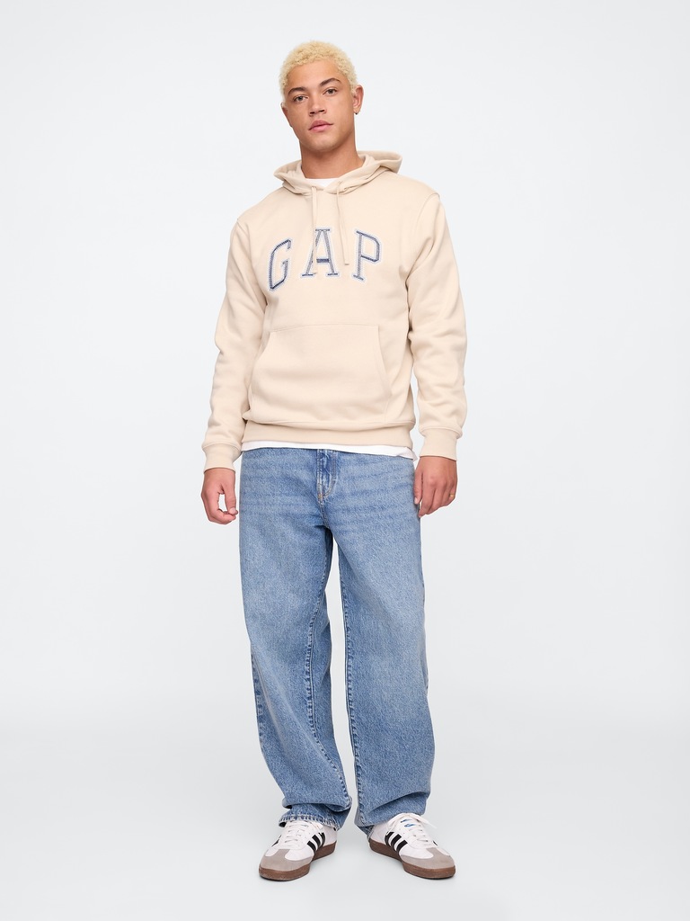 Relaxed Gap Logo Hoodie