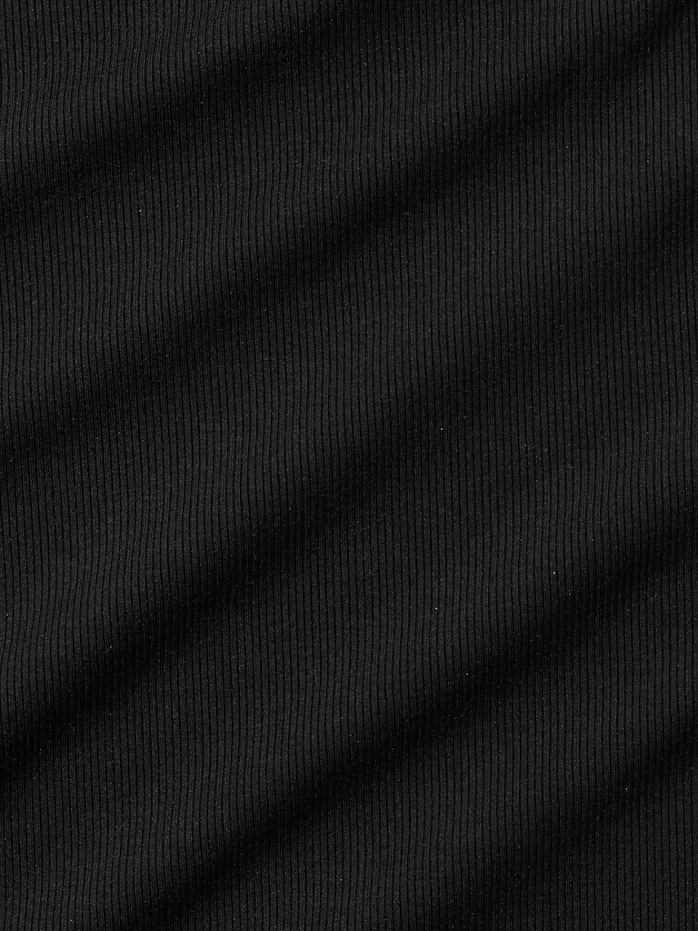 Signature Rib Square Neck Top