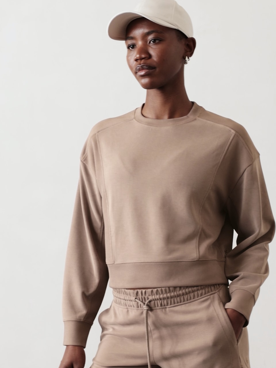 Seasoft Rib Crewneck Sweatshirt