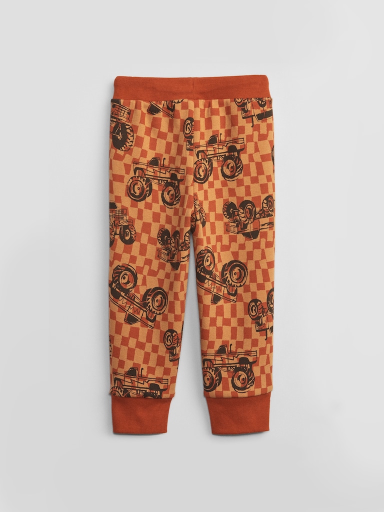 babyGap Logo Print Pull-On Joggers