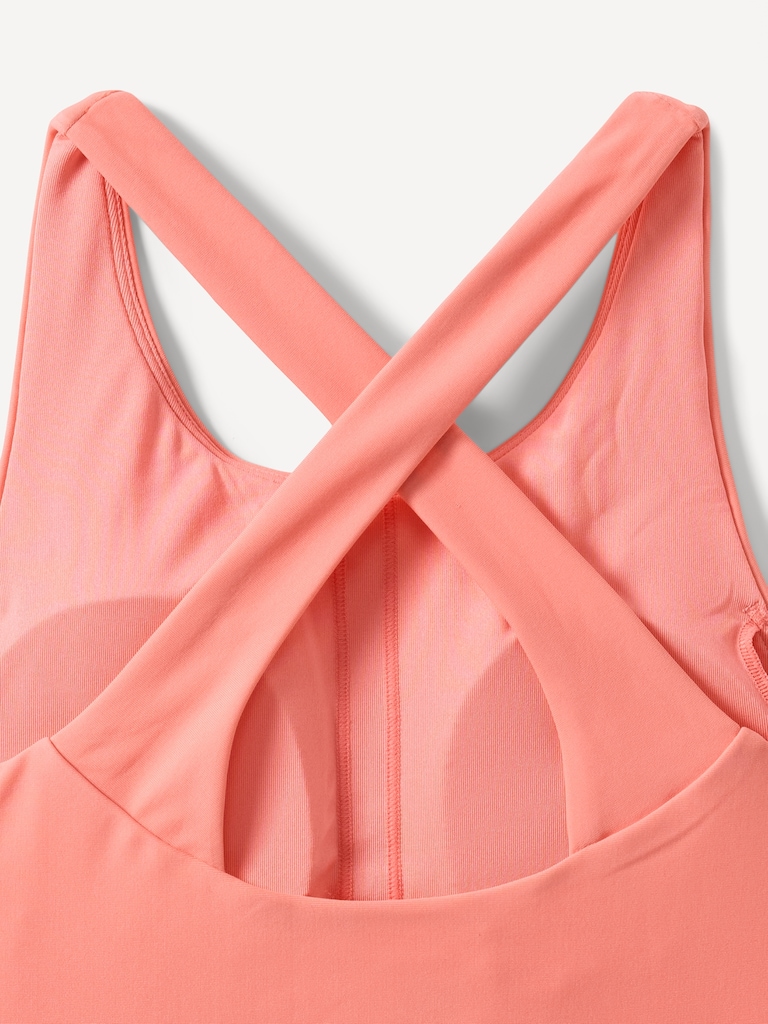 Athleta Girl High Neck Crop Tankini
