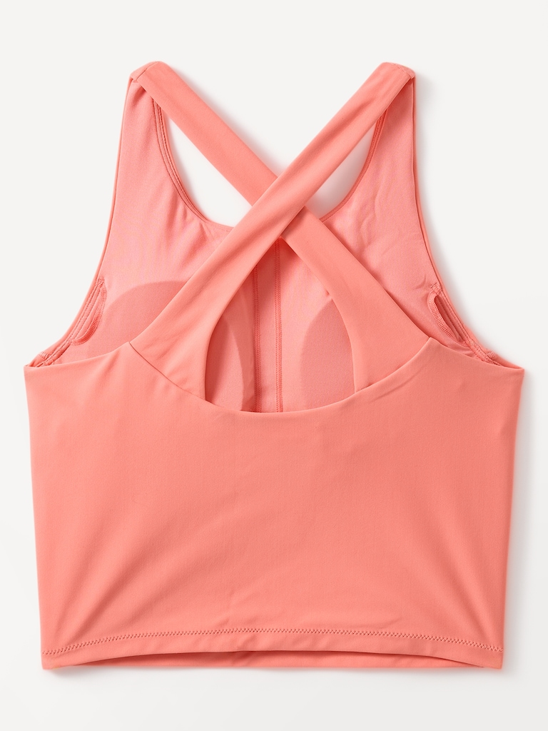 Athleta Girl High Neck Crop Tankini