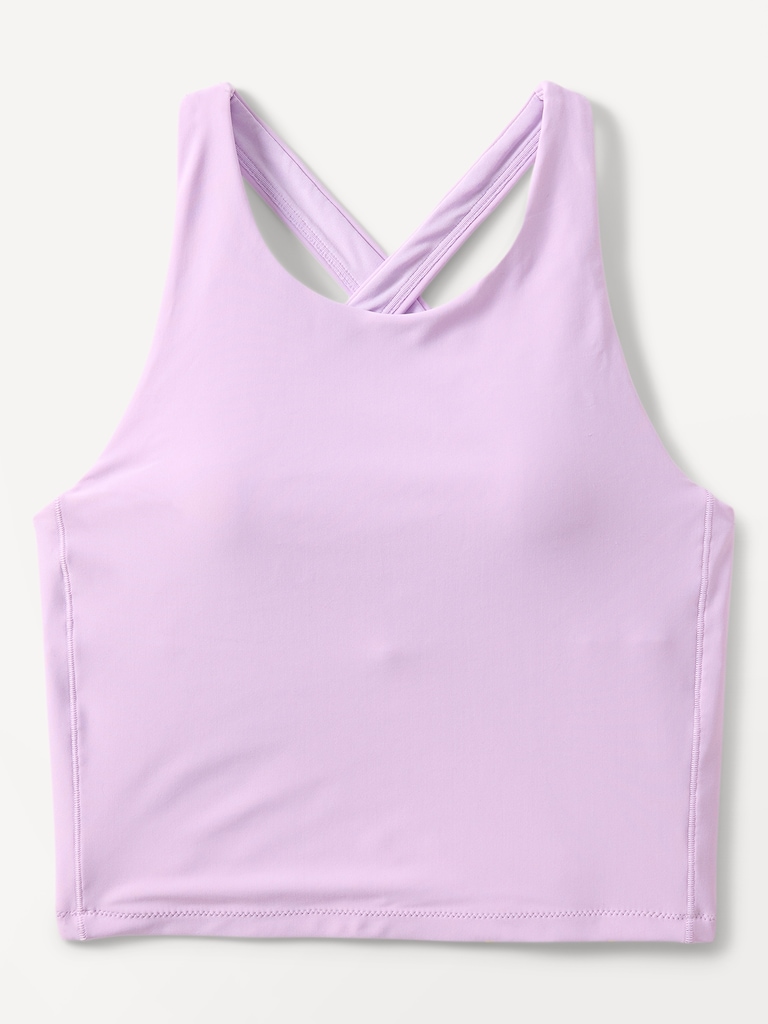 Athleta Girl High Neck Crop Tankini