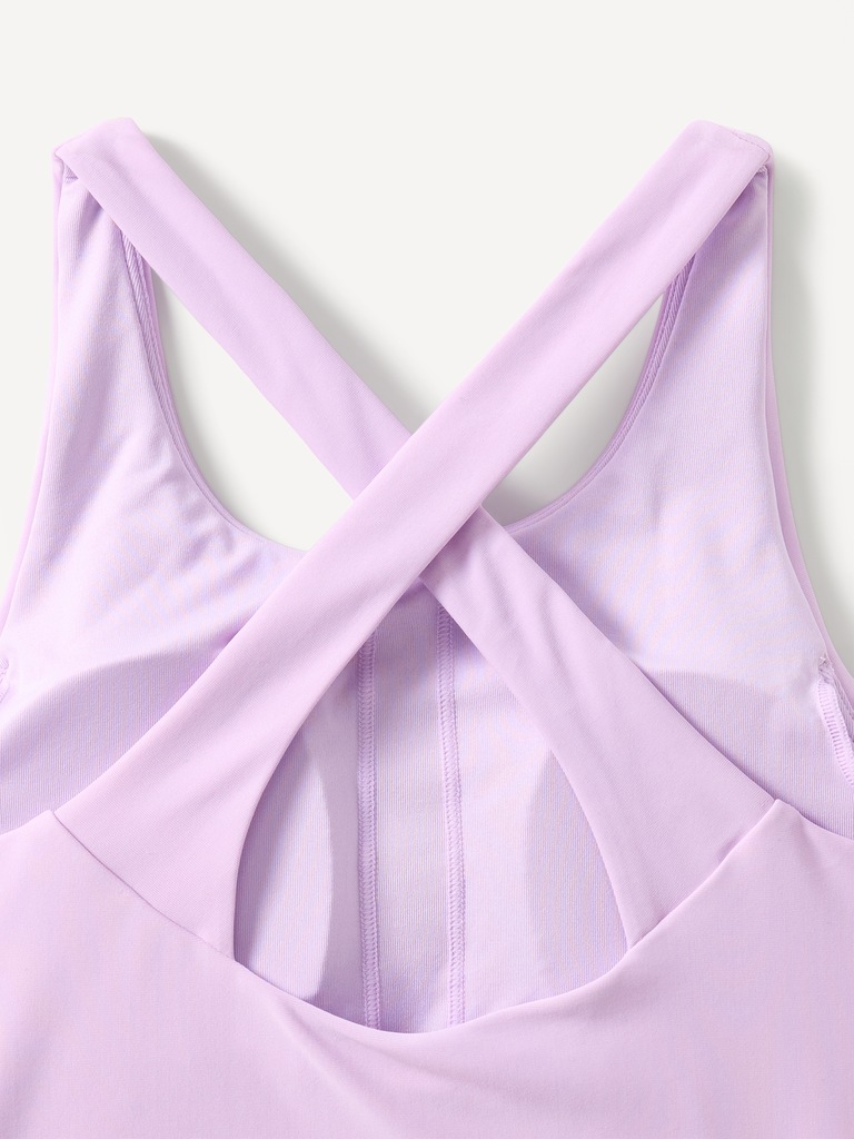 Athleta Girl High Neck Crop Tankini