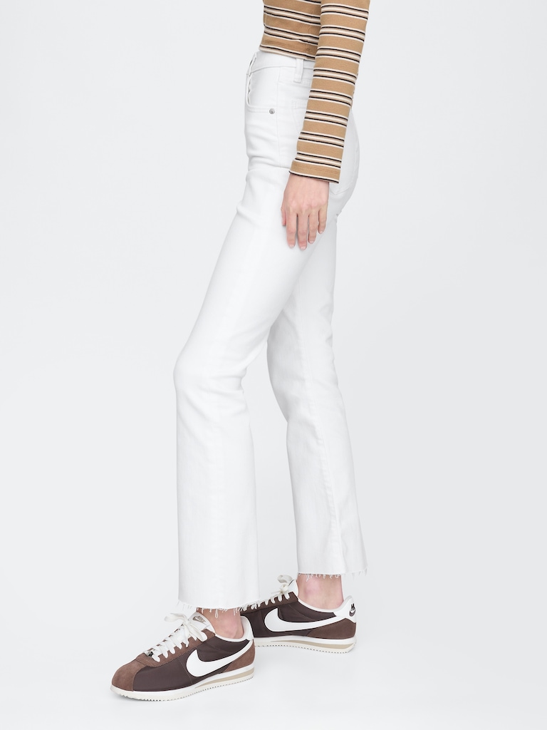 High Rise Kick Flare Jeans