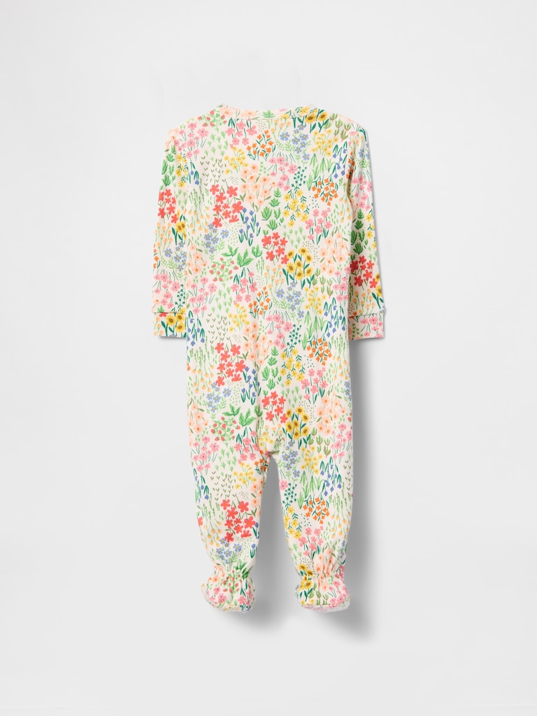 Baby Organic Cotton Footed One-Piece