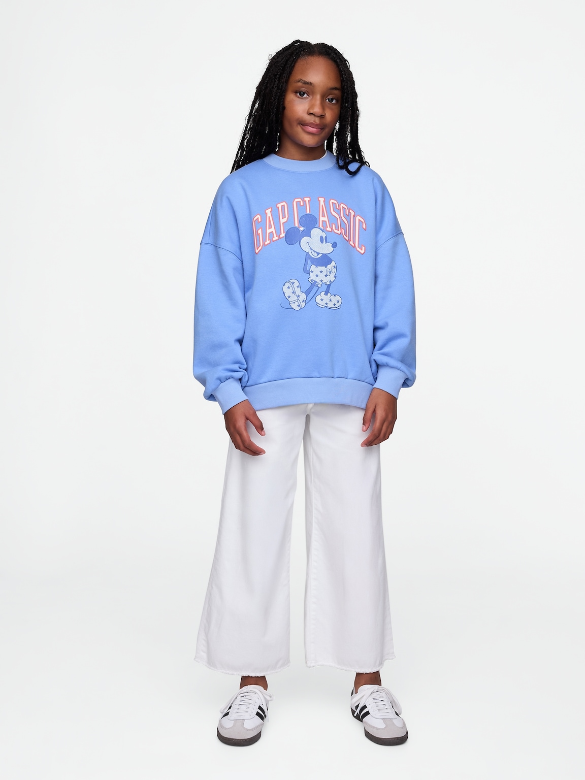 Gap × Disney Kids VintageSoft Oversized Sweatshirt