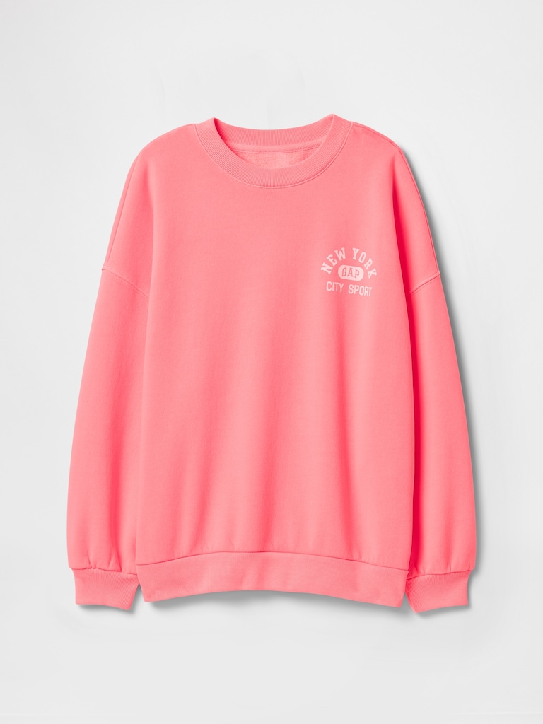 Kids VintageSoft NYC Logo Tunic Sweatshirt