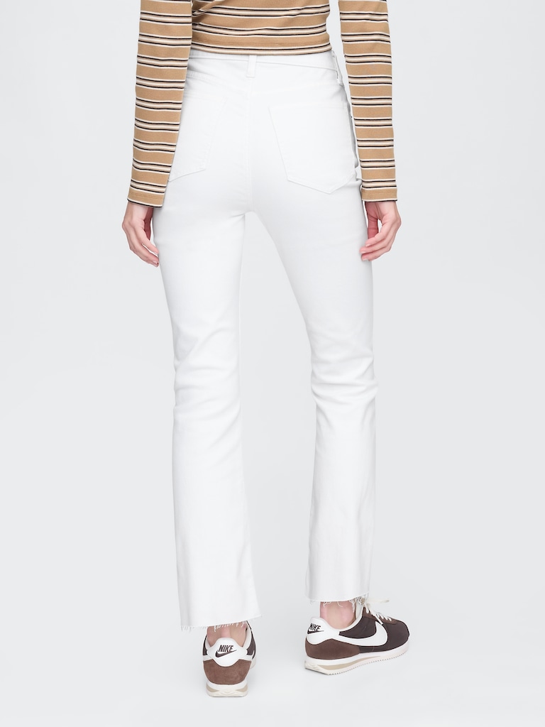 High Rise Kick Flare Jeans