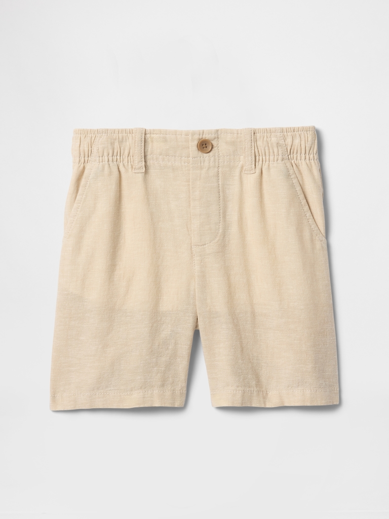 Baby & Toddler Linen-Cotton Shorts