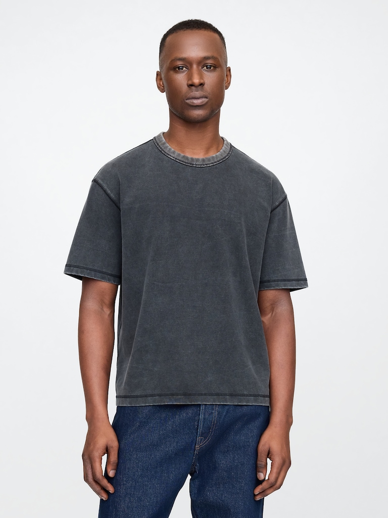 Adult Heavyweight Crop T-Shirt