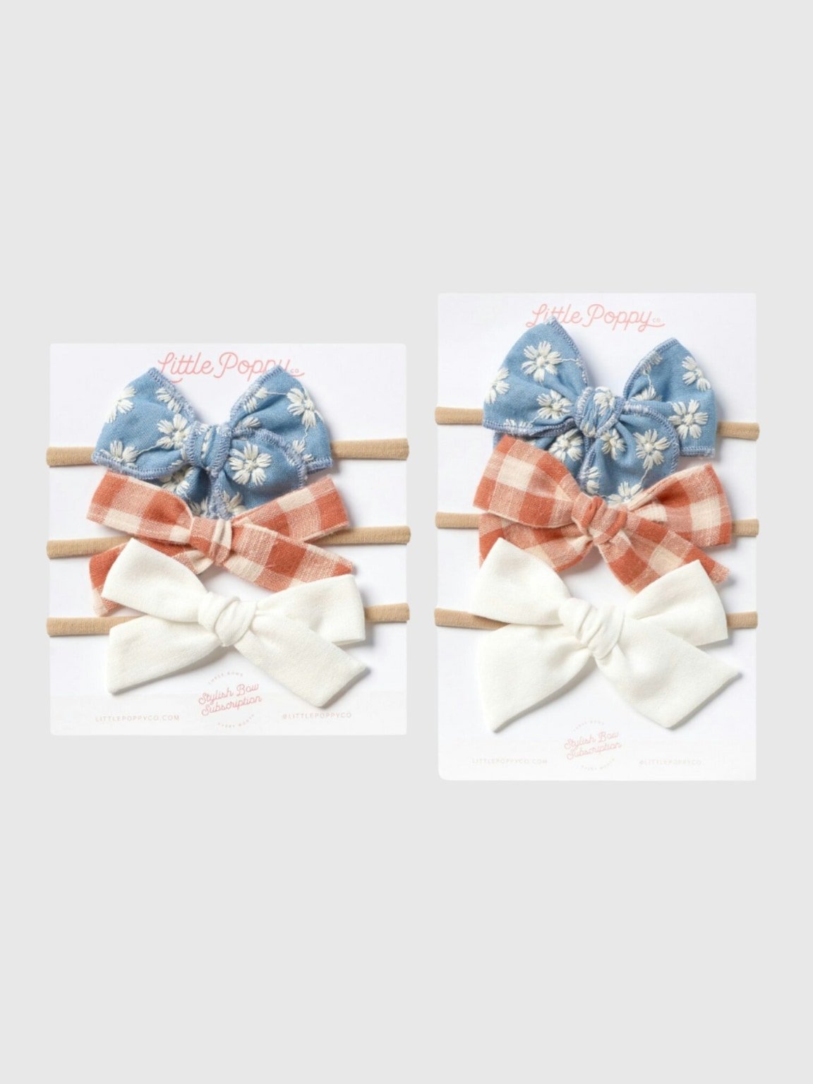 The Aria Headband Bow Set